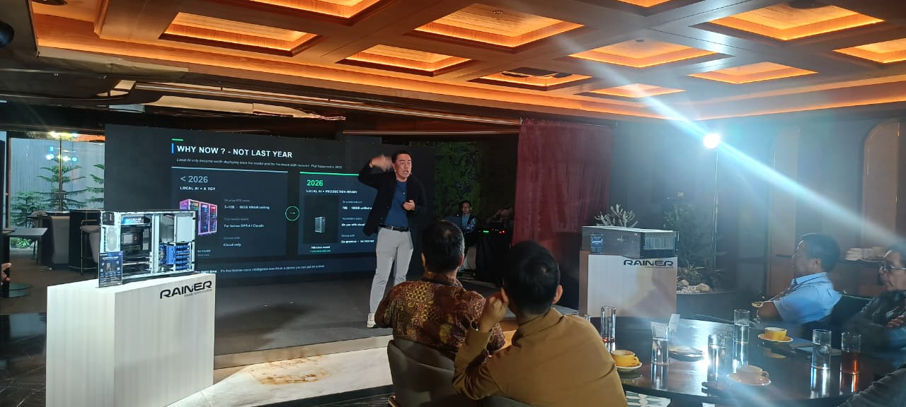 Axioo Gandeng Primacom Kembangkan Hardware dan Software yang Terintegrasi AI (Foto: SelularID/Suharno)