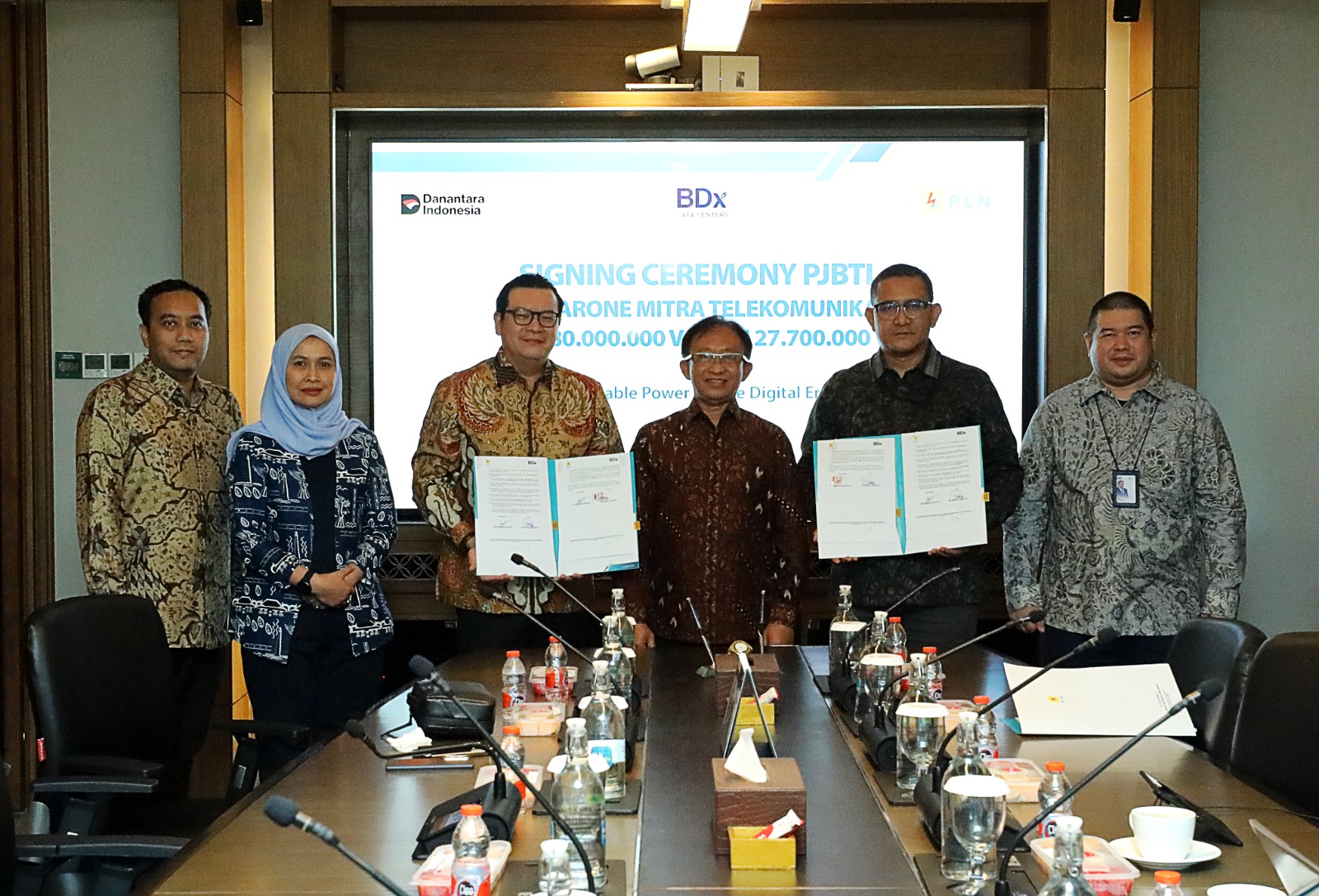 BDx dan PLN Amankan Pasokan Listrik 1,2 GW