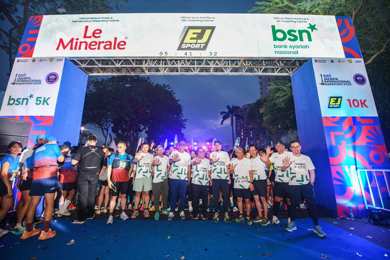 Bank BSN Meriahkan BTN Jakarta International Marathon 2026
