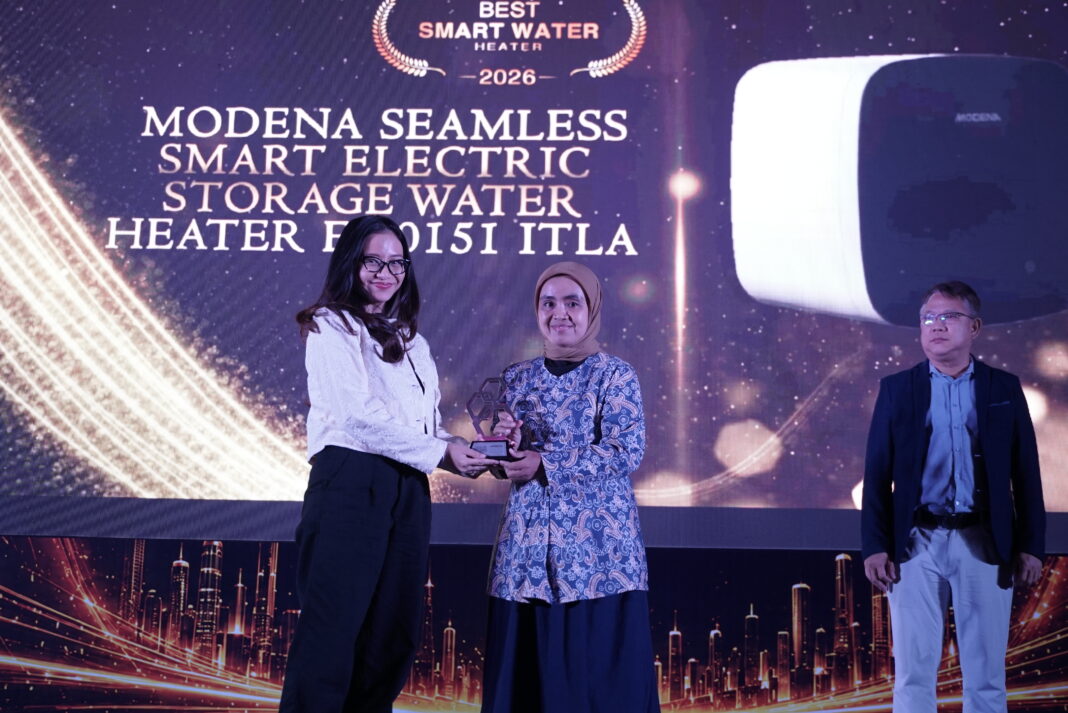 Modena Borong Dua Penghargaan Kategori Home Appliances and Solution Selular Award 2026