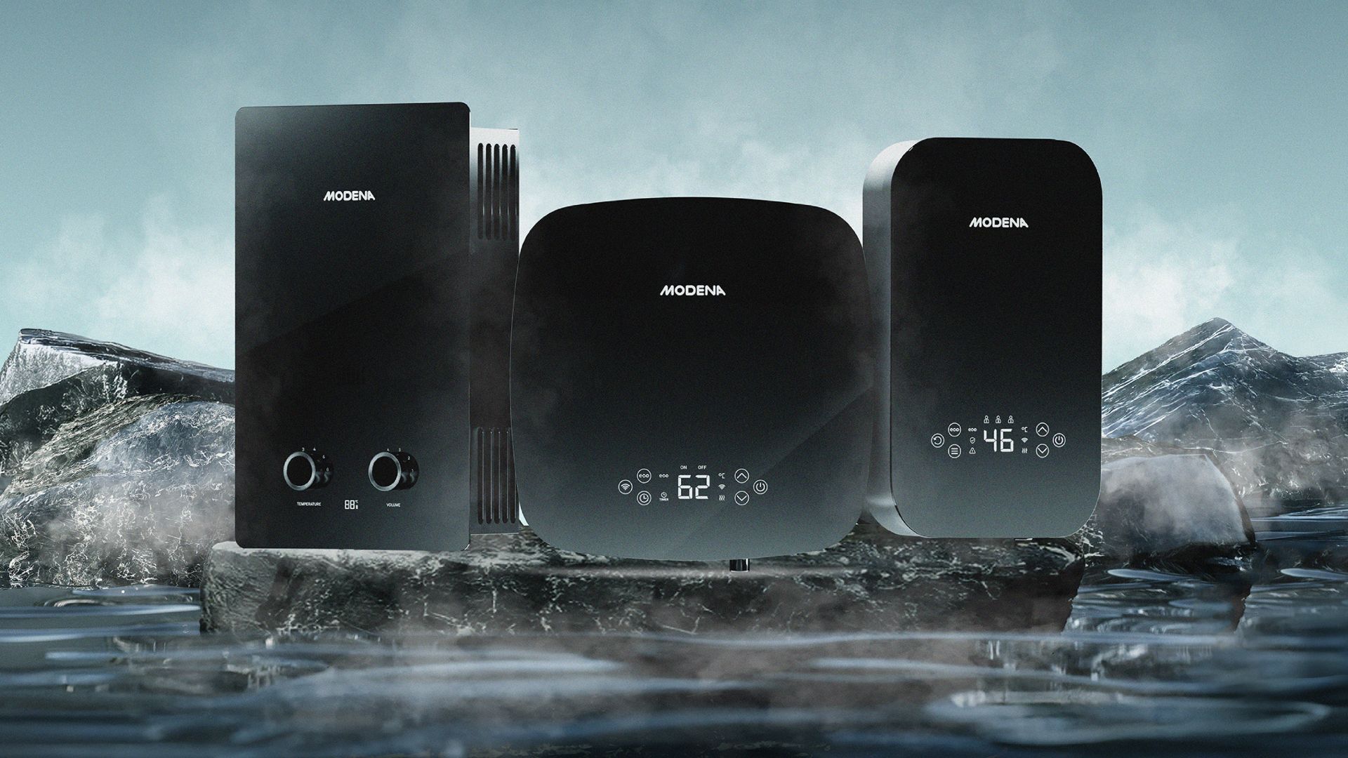 Rekomendasi Water Heater Aman dan Hemat Listrik: MODENA Onyx Series