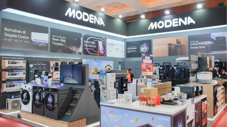 Modena Tebar Diskon 77 Persen di Jakarta Fair 2026
