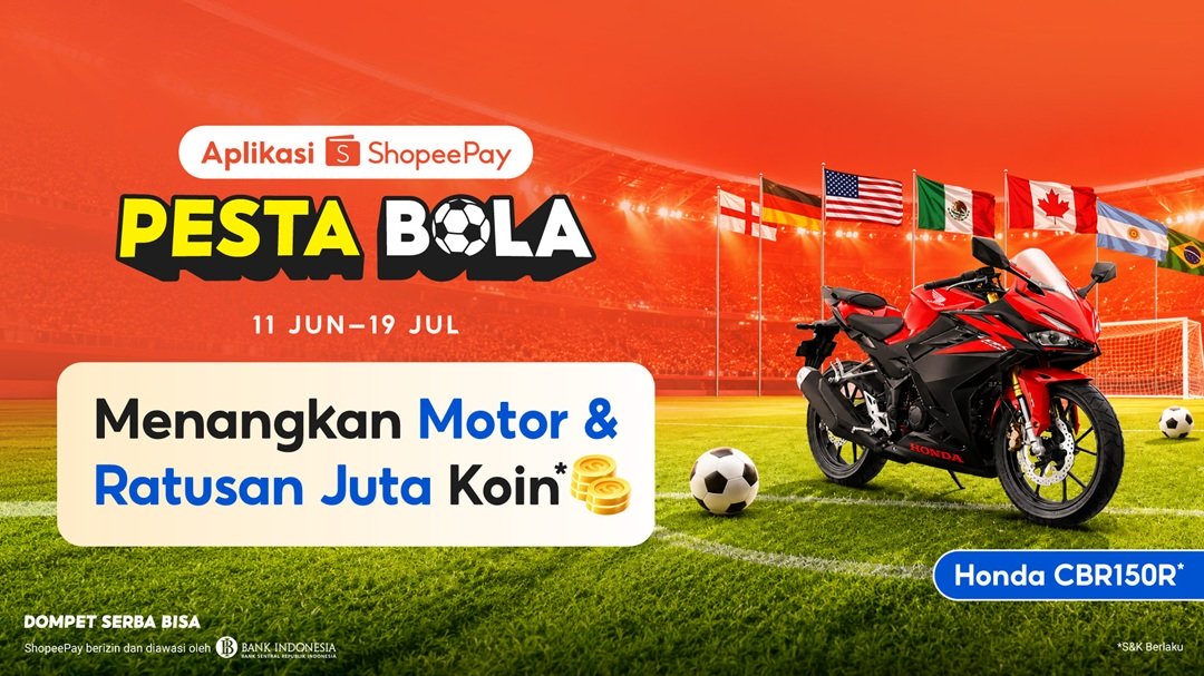 ShopeePay Gelar Pesta Bola untuk Dukung Turnamen Dunia