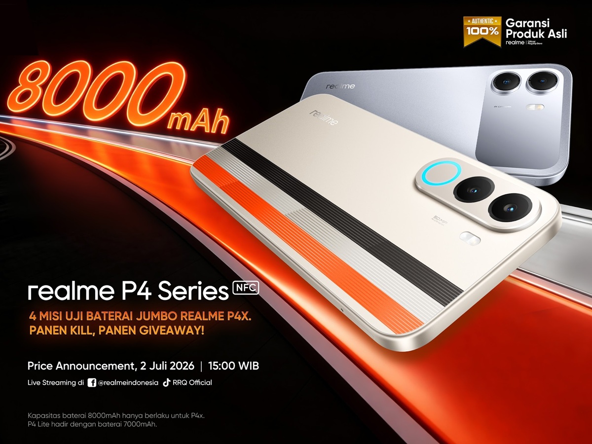 Realme P4x dan P4 Lite Sapa Indonesia Pekan Depan