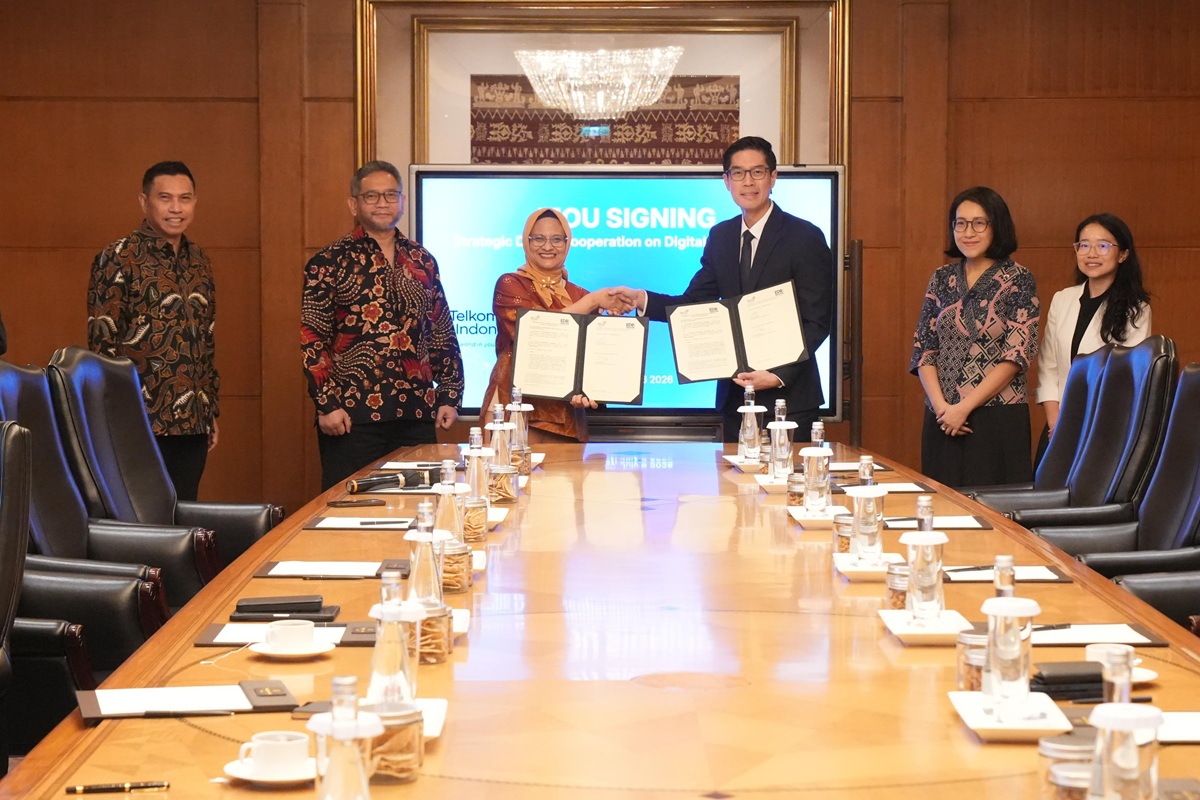 Telkom dan EDB Perkuat Infrastruktur Digital Regional