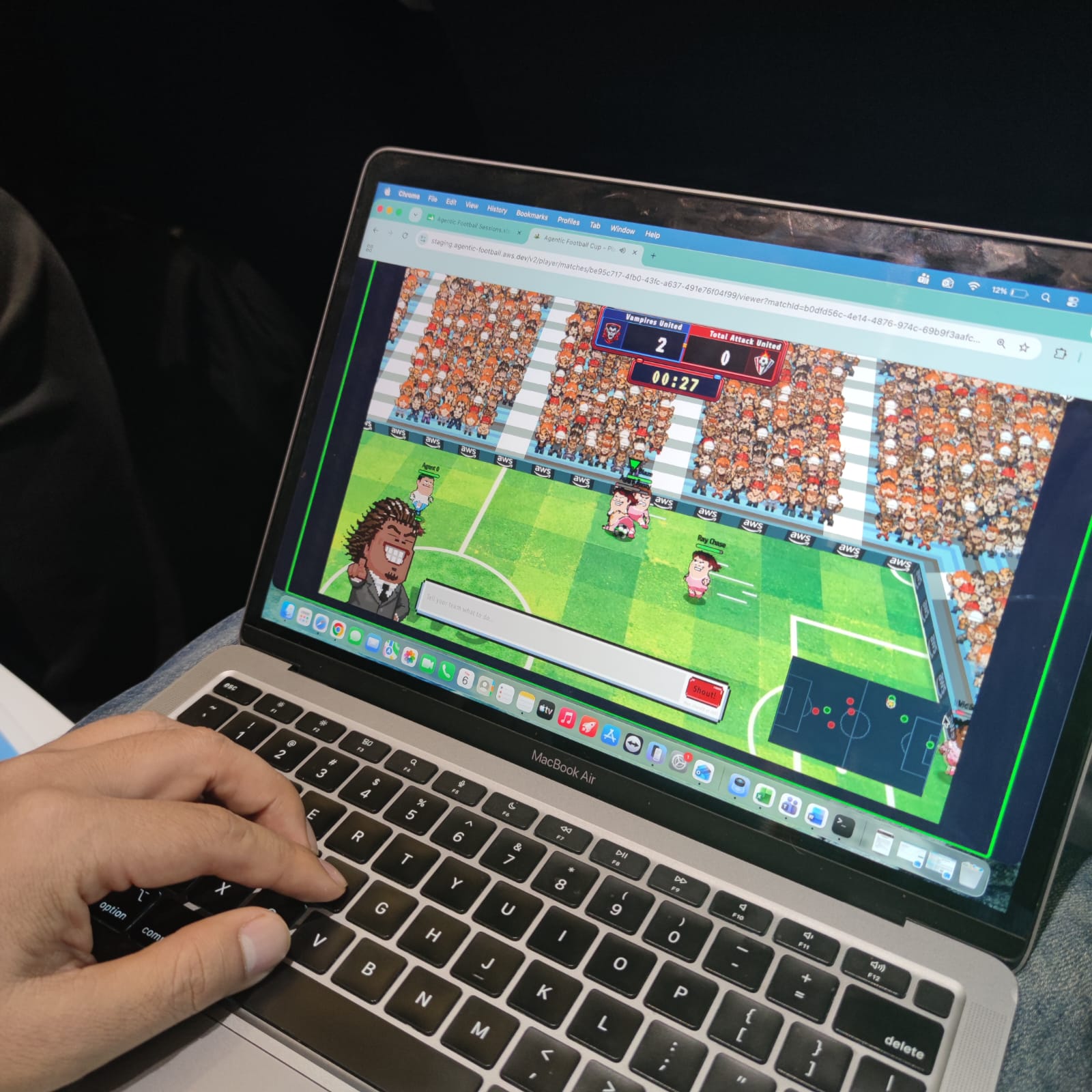 AWS Rancang Liga Virtual, Main Bola Pakai AI