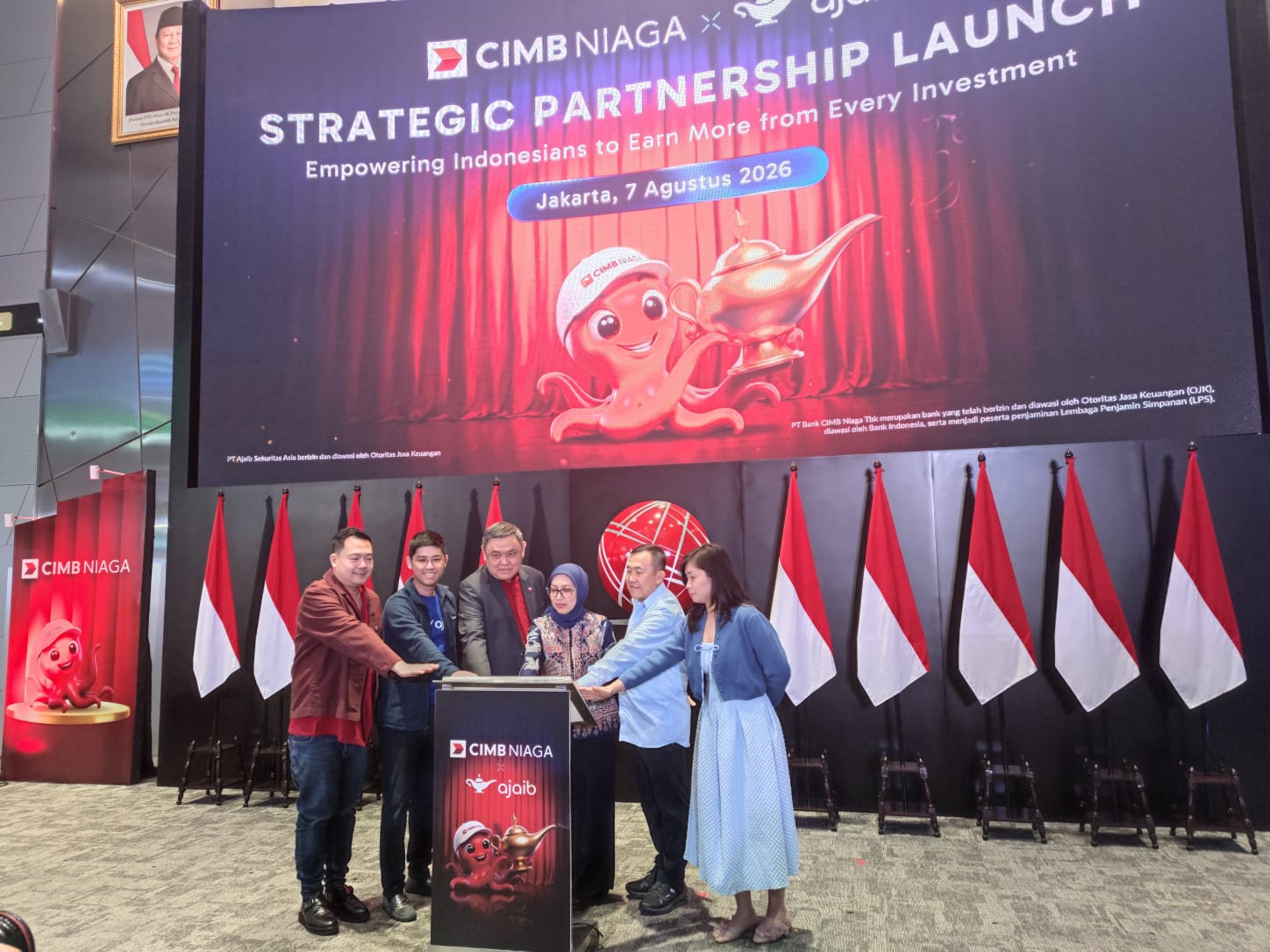 CIMB Niaga dan Ajaib Integrasikan Layanan Perbankan dan Investasi
