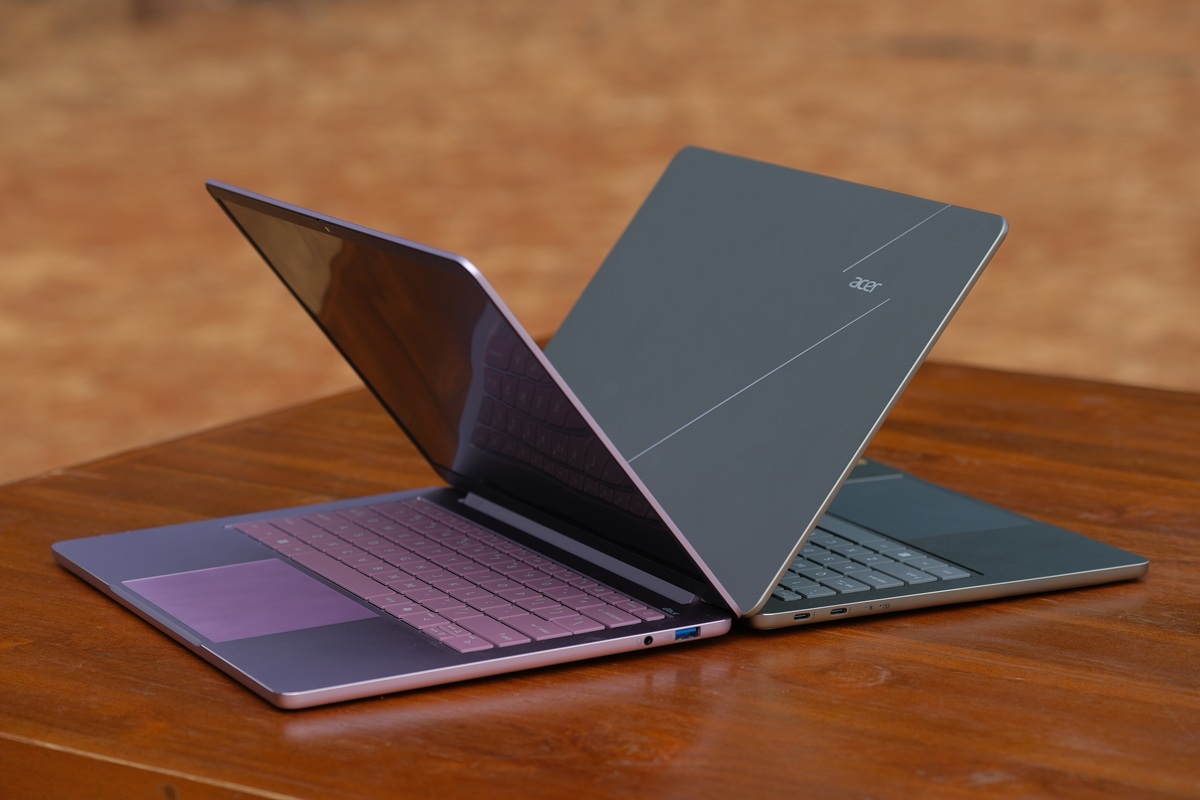 Varian warna dari laptop Acer Swift Air 14 AI