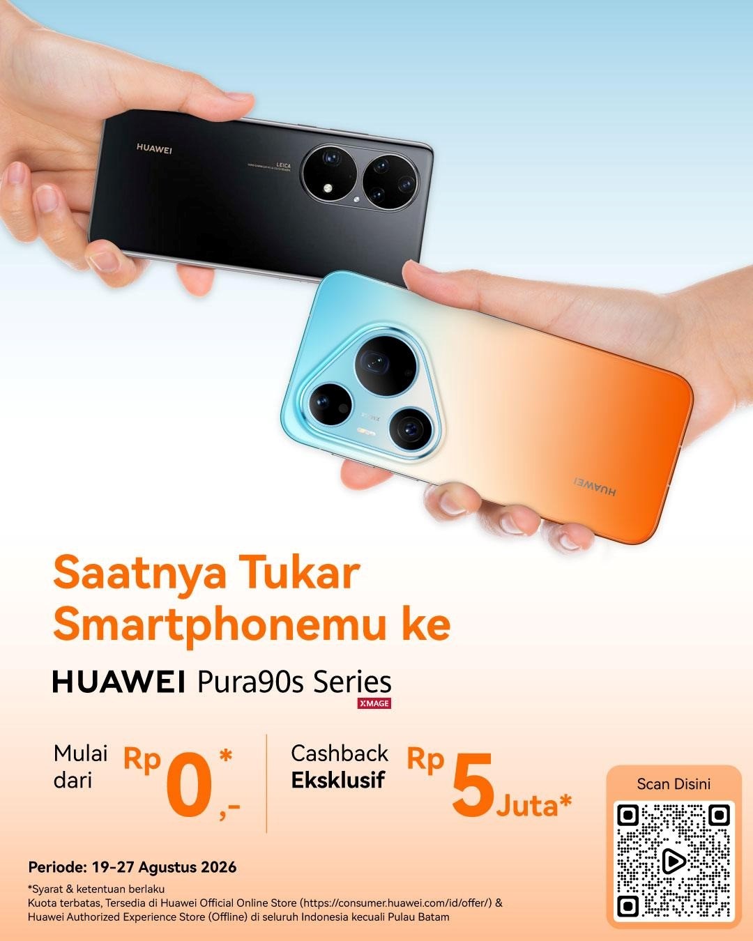 Segera Hadir HUAWEI Pura 90s Series 5G: 200MP Telefoto, AI, dan Warna yang Dimaksimalkan hingga Absolute MAX