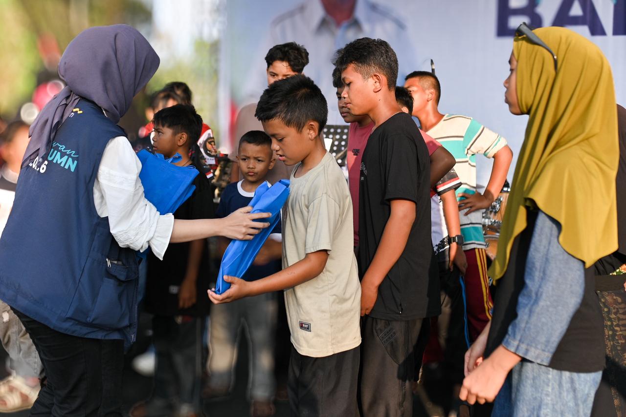Bank Mandiri Gerakkan Relawan Bakti BUMN di Nagari Kumango