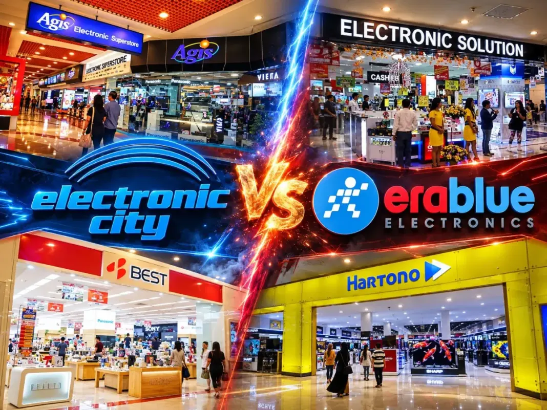 Electronic City Vs EraBlue: Duel Dua Peritel Electronic Modern Pasca Tumbangnya Agis, Electronic Solution, dan Best Denki