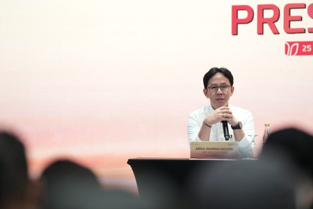 Chief Executive Officer Telin Abdul Rahman Ansyori