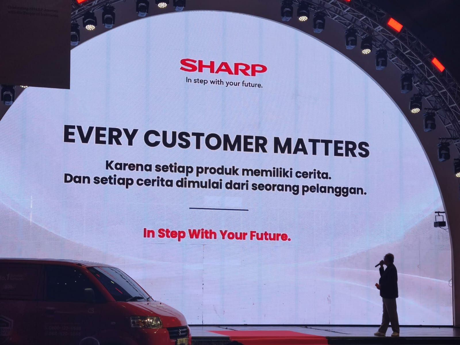 Sharp Platinum Service Bidik Konsumen TV Premium di Indonesia