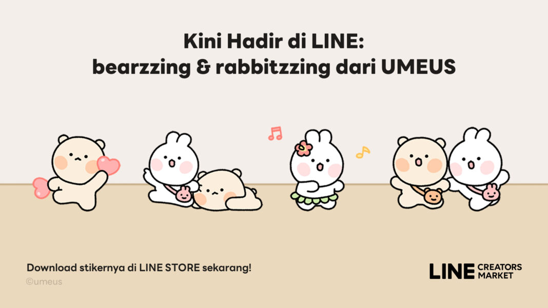 Line Indonesia Boyong Karakter UMEUS Asal Korea Selatan Lewat Stiker Digital