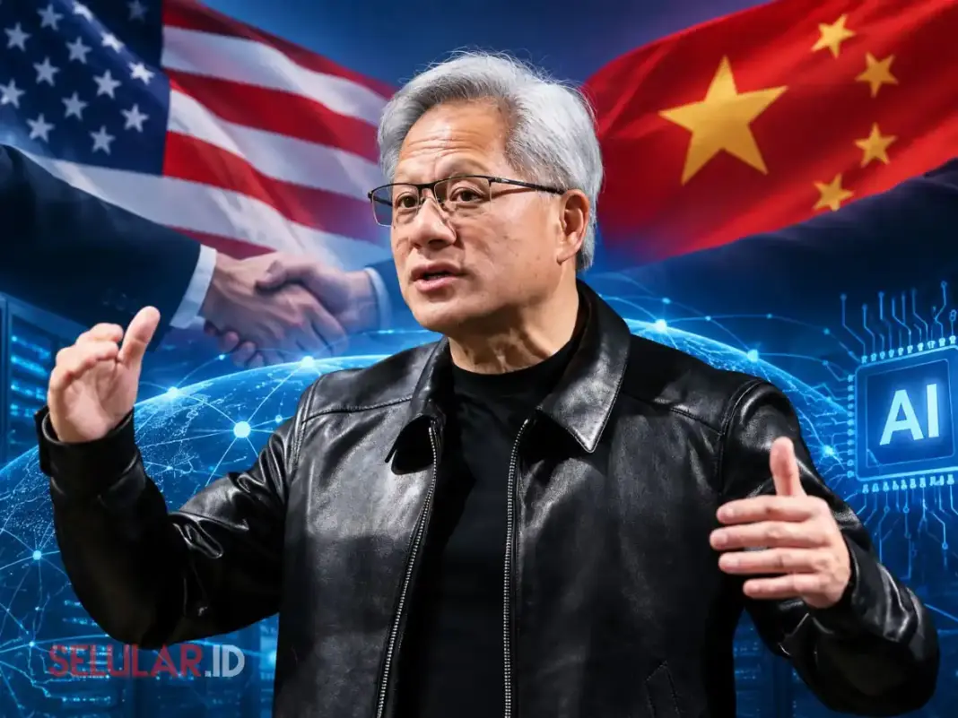 Jensen Huang Kerjasama AS dan China Mutlak Dilakukan Agar Teknologi AI Berkembang Secara Aman